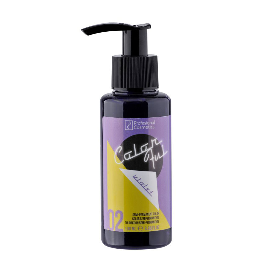 Барвник прямої дії Profesional Cosmetics Color Ful 02 Violet, 100 мл