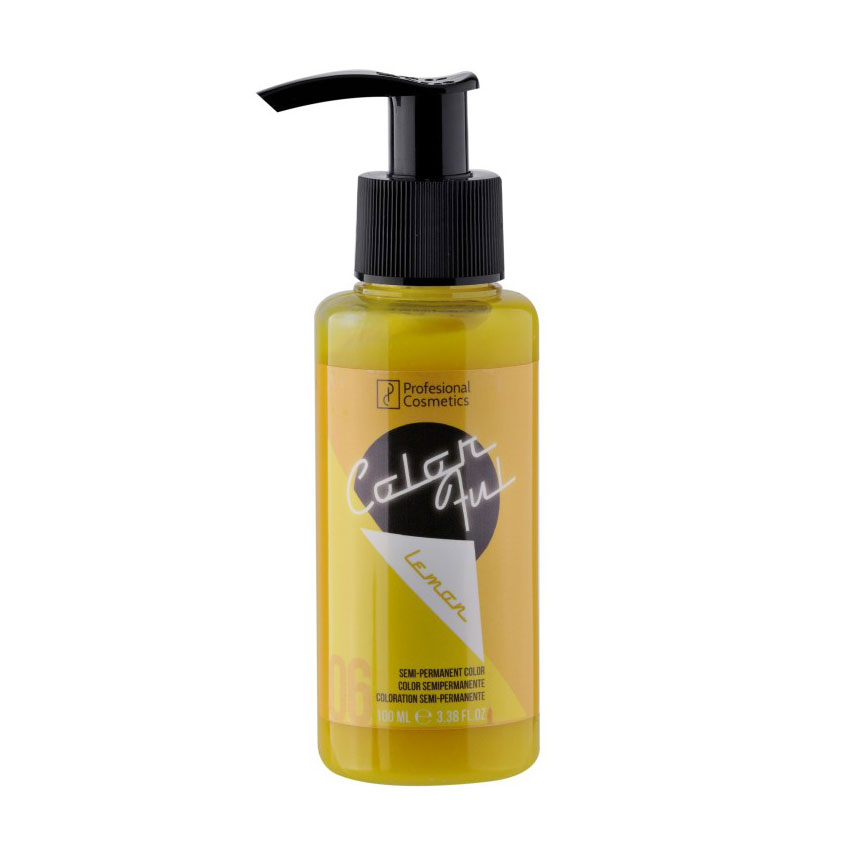 Барвник прямої дії Profesional Cosmetics Color Ful 06 Lemon, 100 мл